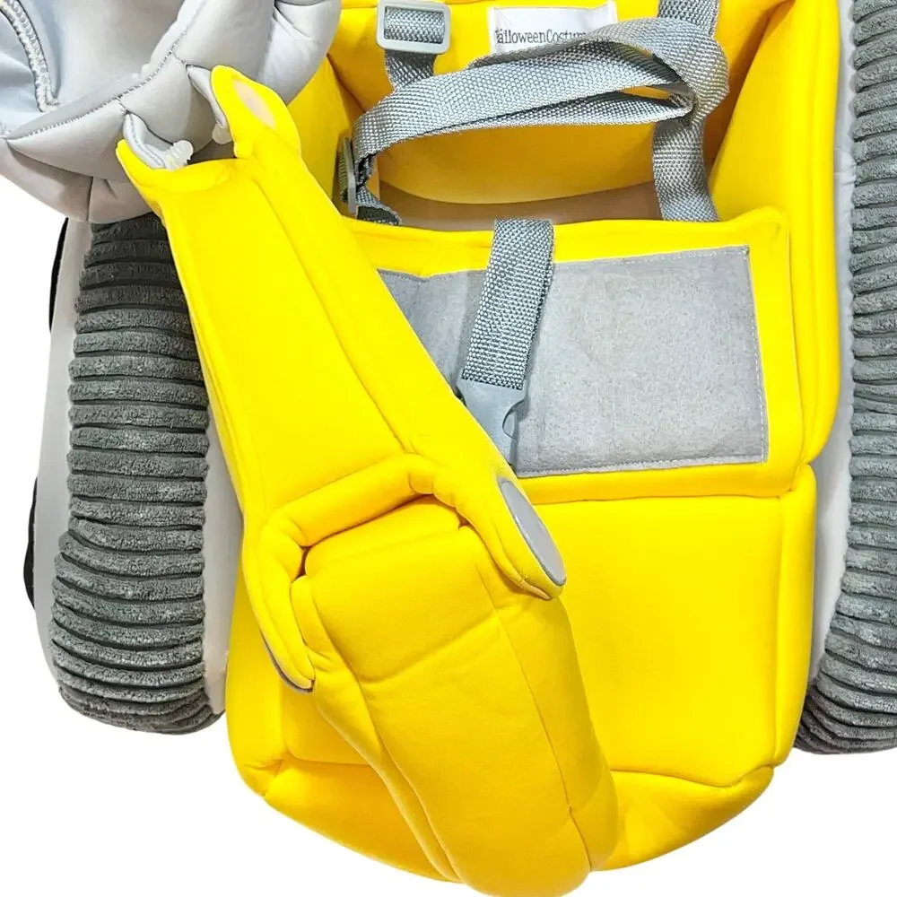 Construction Worker Excavator Plush Costume Digger Bulldozer Toddler 3-5 Used - Picture 6 of 15